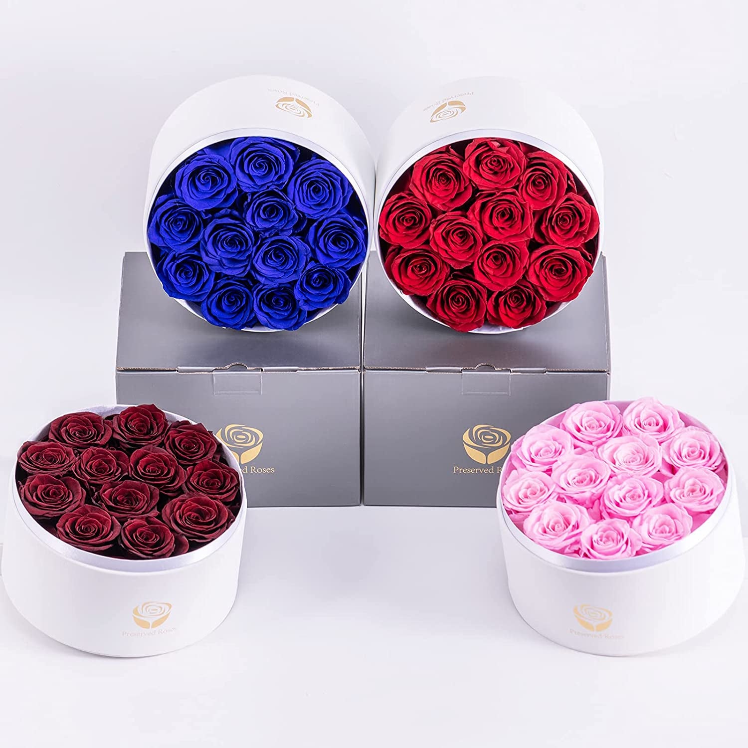 Preserved Red Roses