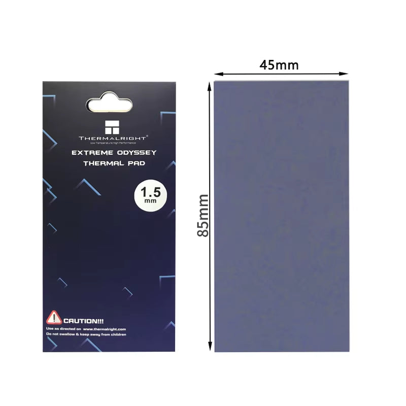 Thermal Pad ODYSSEY GPU CPU Heatsink Cooling Cooler Silicone Efficient Conductivity Original Authentic 85Mmx45Mm
