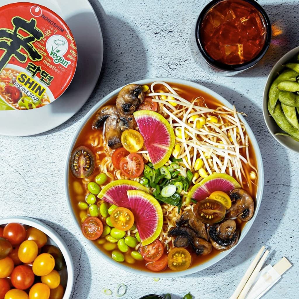 Shin Ramyun Vegan, 2.64 Ounce, Pack of 6