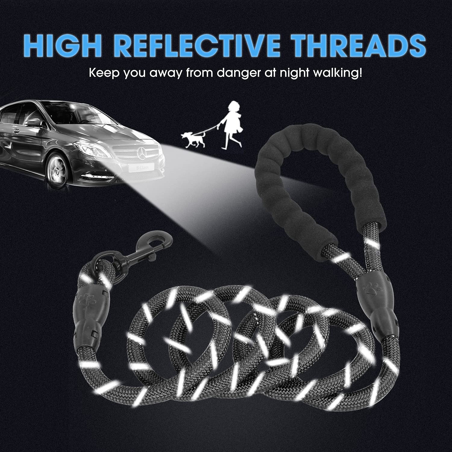 Premium Reflective Dog Leash