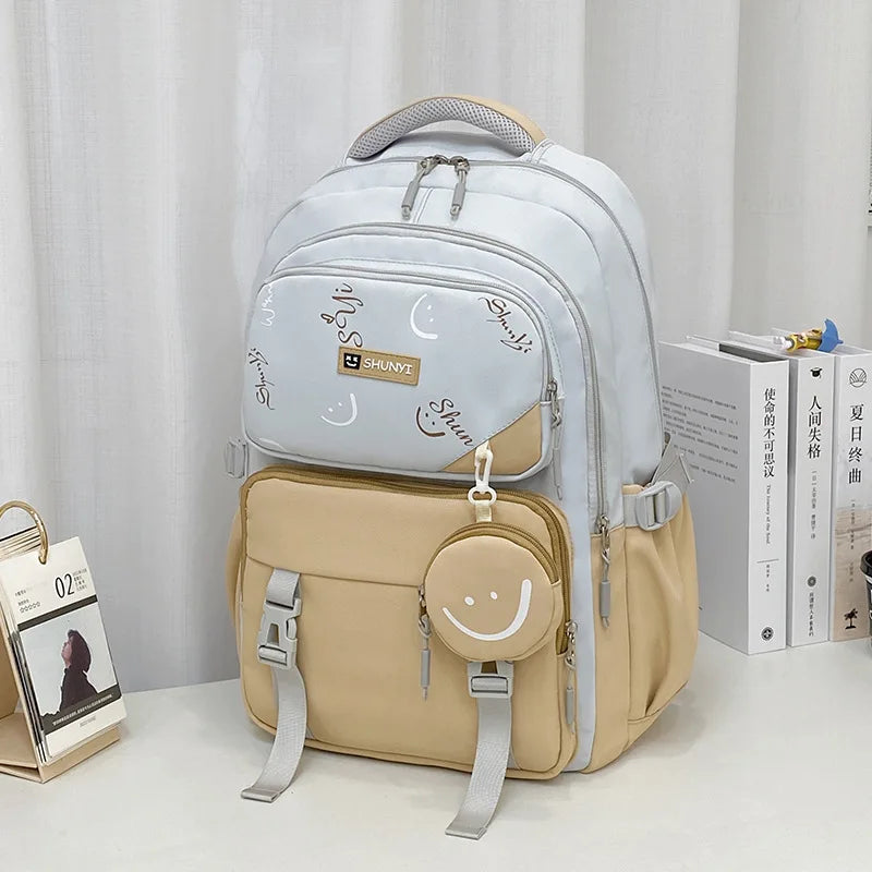 Middle School Student School Backpack School Bags Girls Kids Schoolbag Primary School Backpack Travel Student Book Bag Mochilas