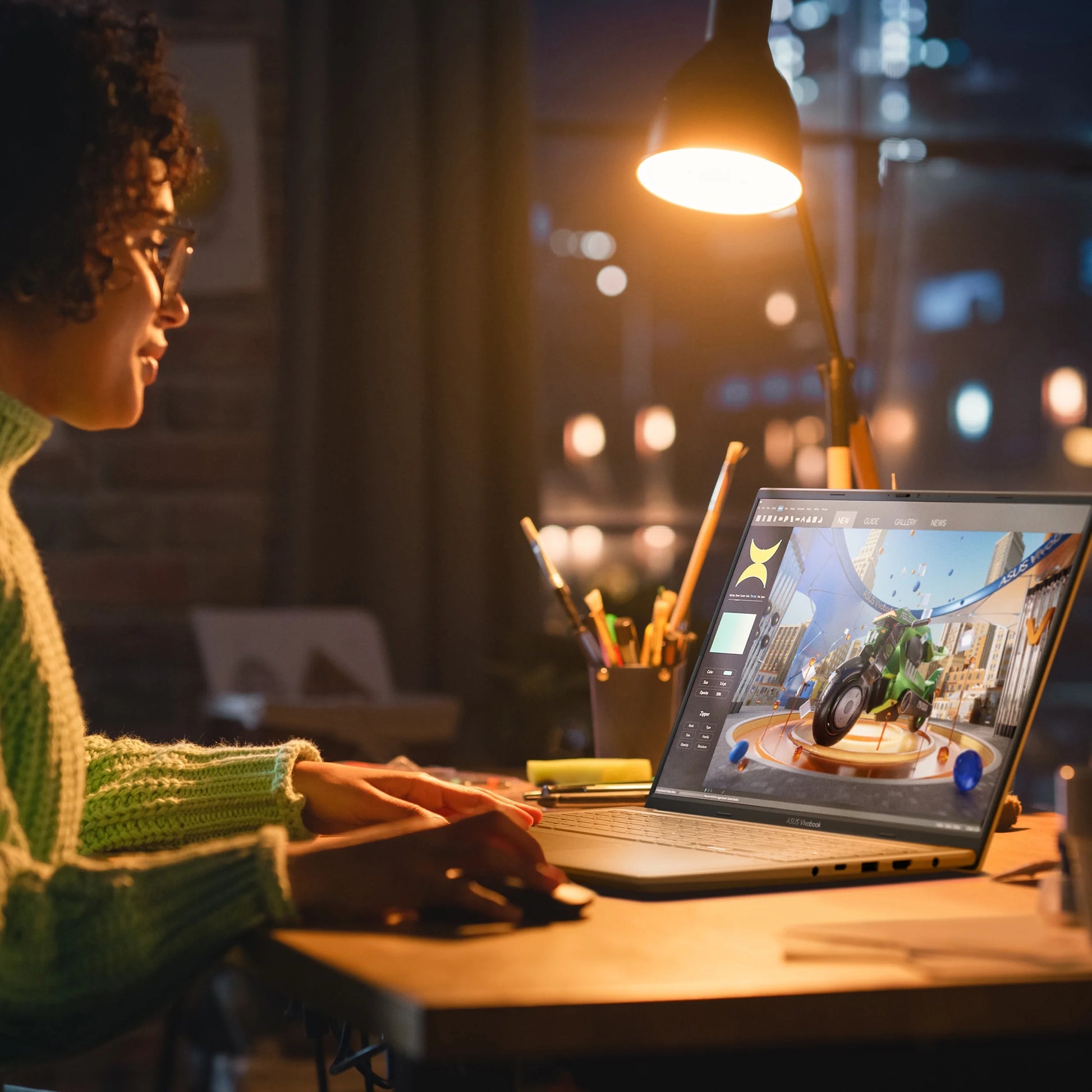Vivobook Pro 16 Inch WUXGA Windows Laptop Intel Core I9-13900H NVIDIA Geforce RTX 4050 16GB RAM 1TB SSD Cool Silver