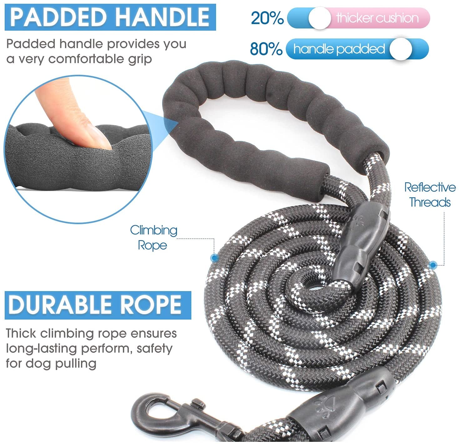 Premium Reflective Dog Leash