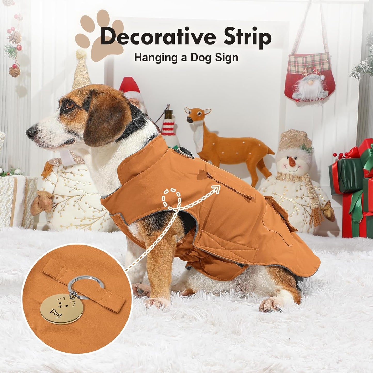 Stylish Windproof Dog Coat
