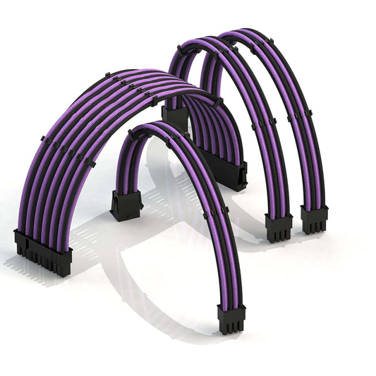 Custom Braided PSU Cable Extension Kit