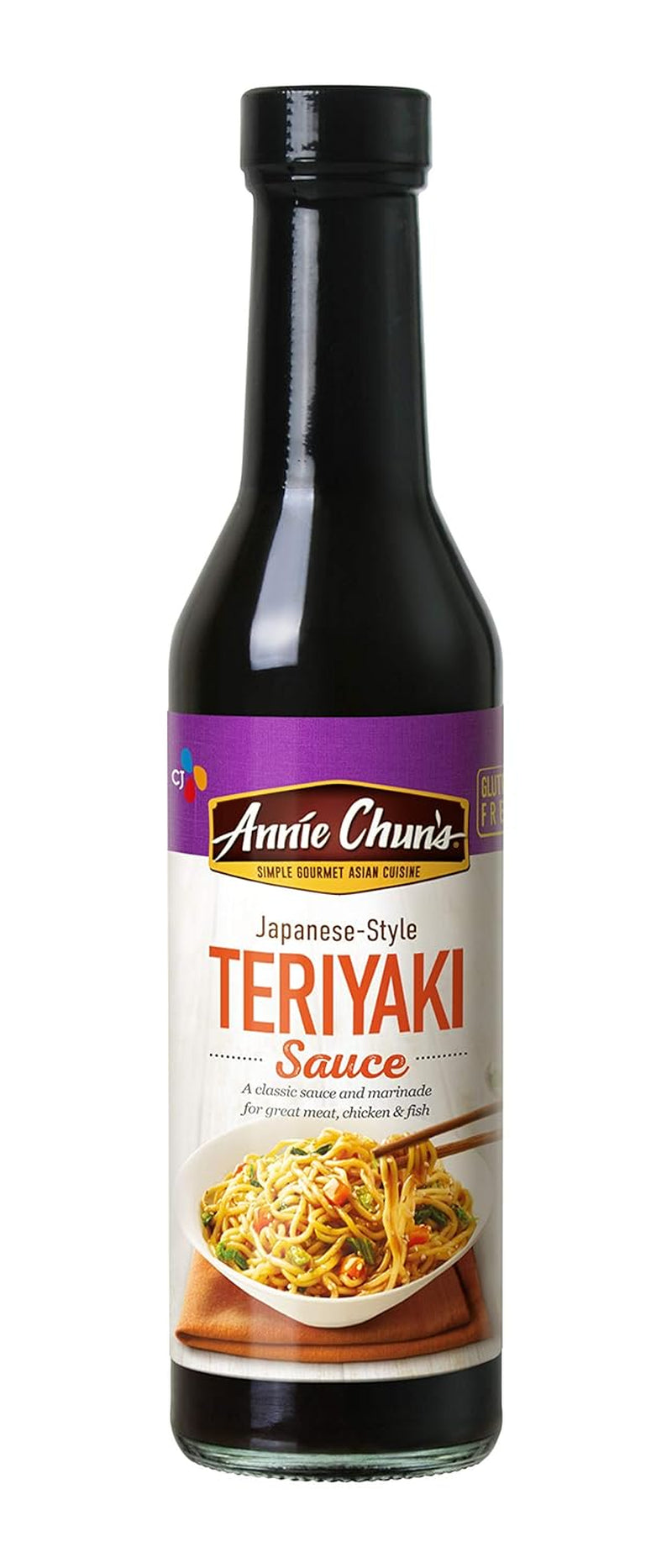 Japanese Style Teriyaki Sauce, Non GMO, Vegan, Gluten Free, 10.2 Oz (Pack of 6)