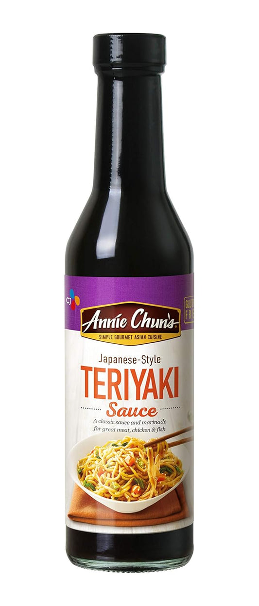 Japanese Style Teriyaki Sauce, Non GMO, Vegan, Gluten Free, 10.2 Oz (Pack of 6)