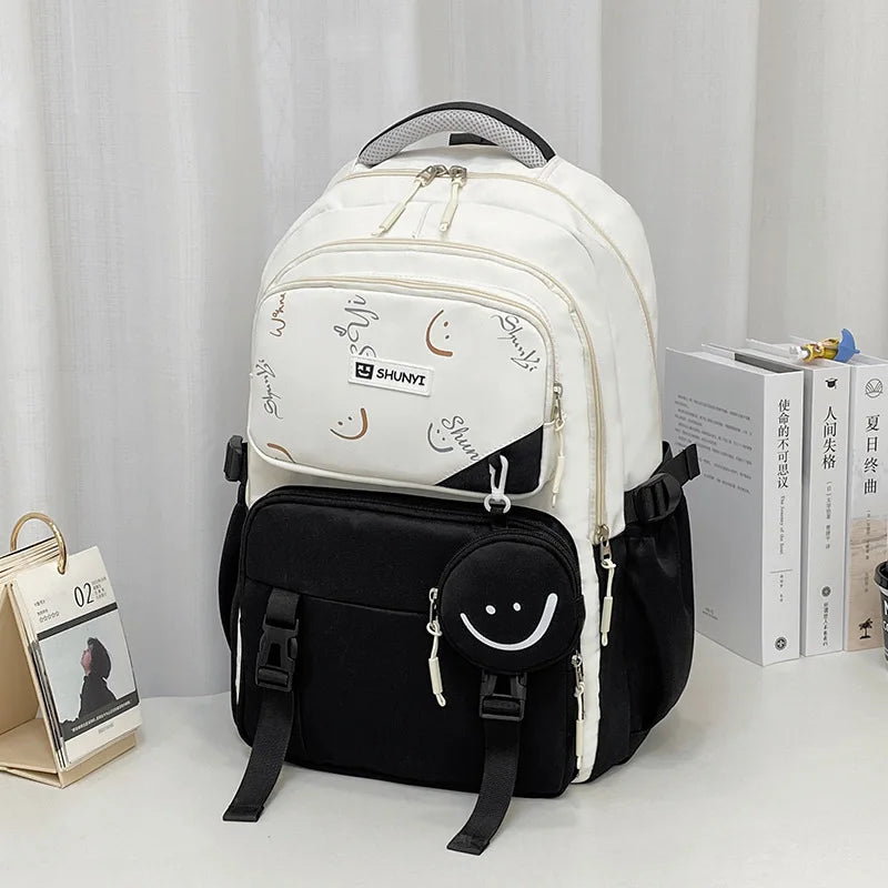 Middle School Student School Backpack School Bags Girls Kids Schoolbag Primary School Backpack Travel Student Book Bag Mochilas