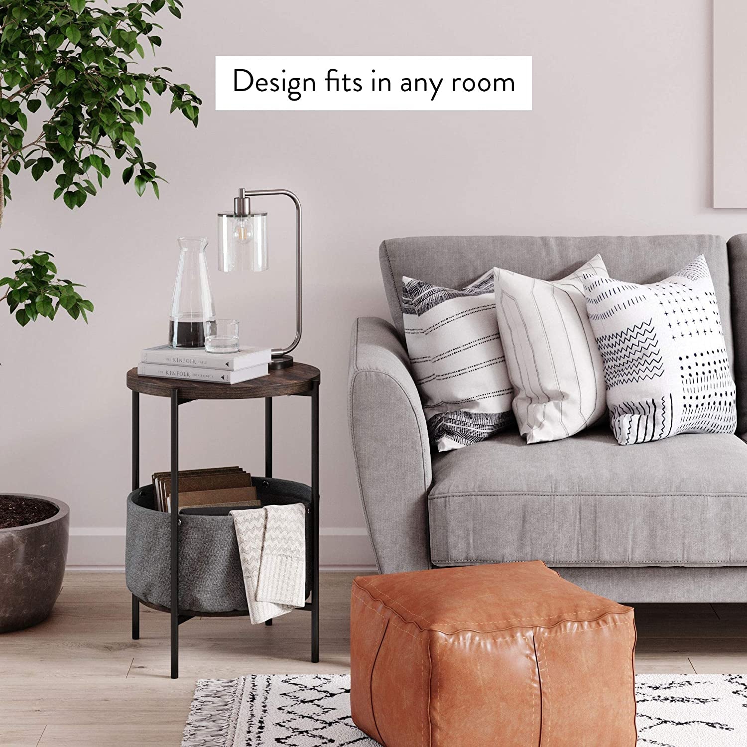 Stylish Round Modern Accent Table