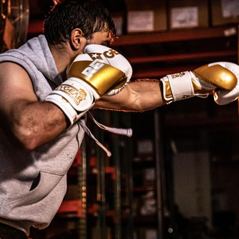 Revgear Pinnacle P4 Boxing Gloves - Comfortable Design for Effective Boxing - Ideal for Practicing and Competing