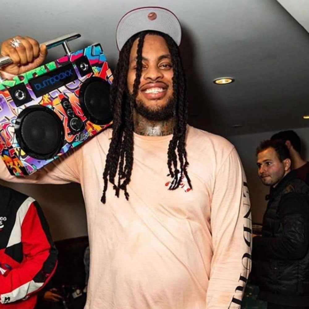 Graffiti Retro Bluetooth Boombox