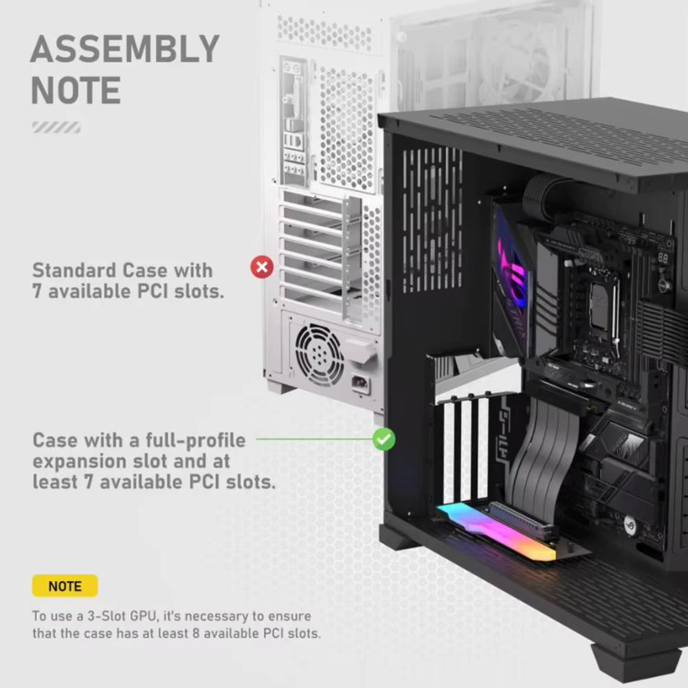 Vertical Graphics Card Holder Kit with 115Mm PCI-E 4.0 X16 Riser ARGB Cable Video Card Support Kit 90 Degree Right Angle