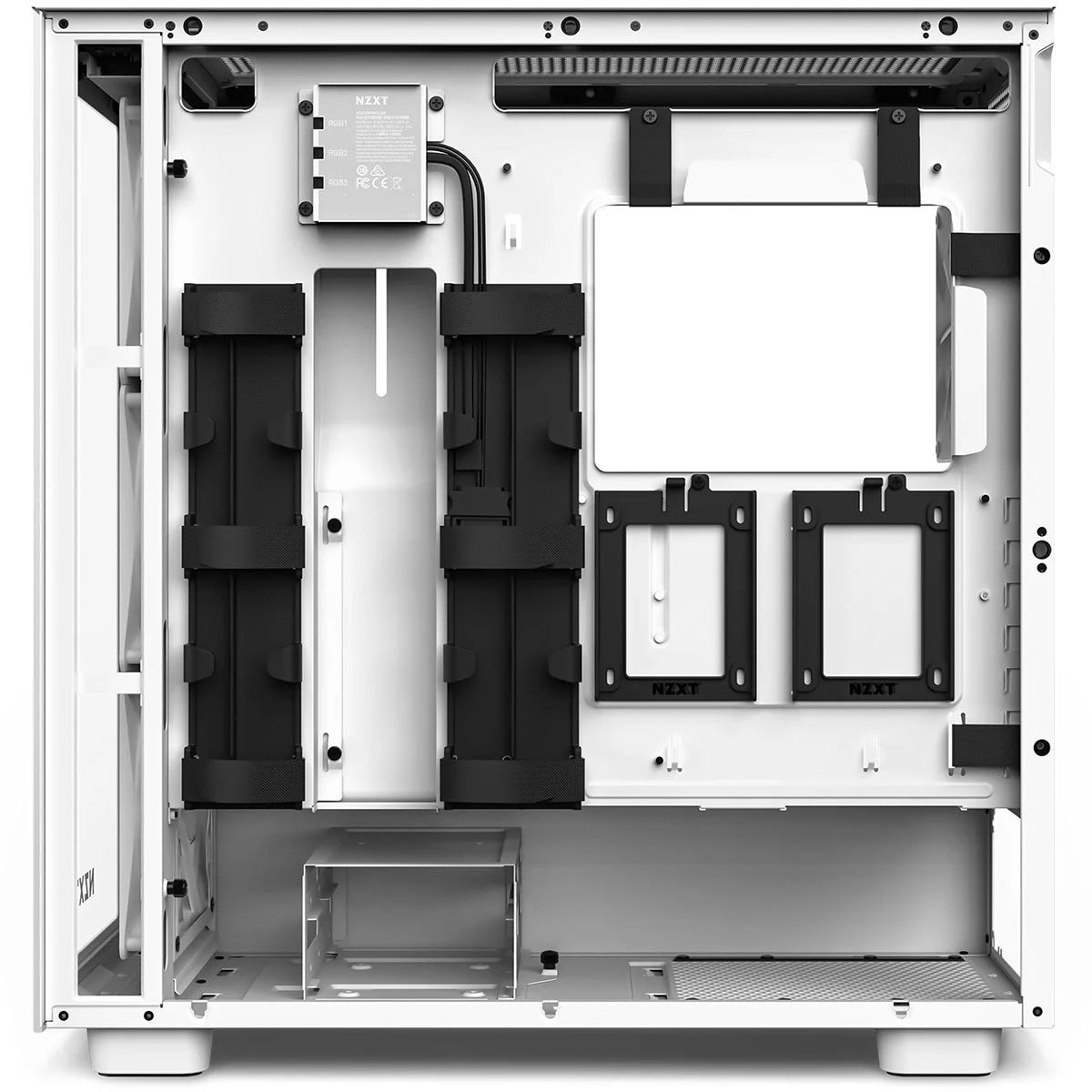 H7 Elite Premium ATX Mid-Tower PC Case, White