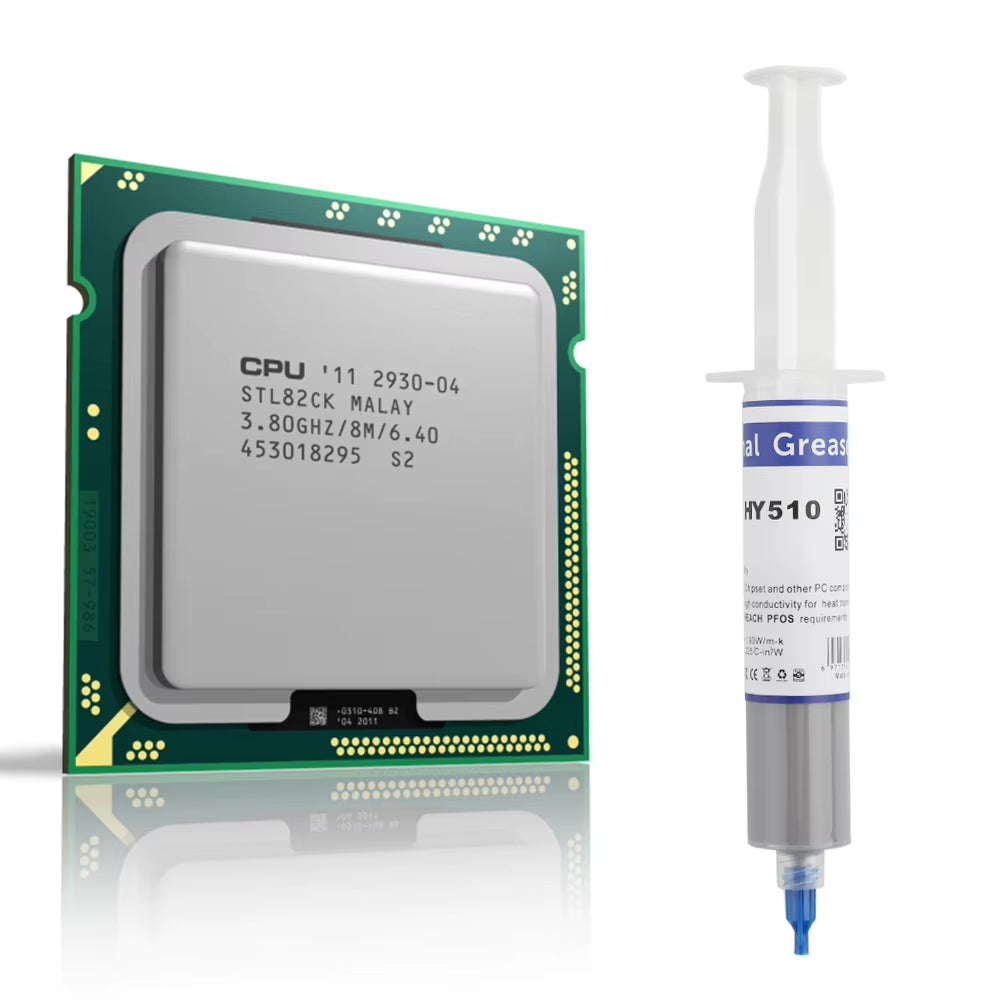 Thermal Paste for GPU CPU HY510 Thermal Conductive Compound Silicone Grease Paste for GPU CPU Chipset Cooling Grey CPU Cooler