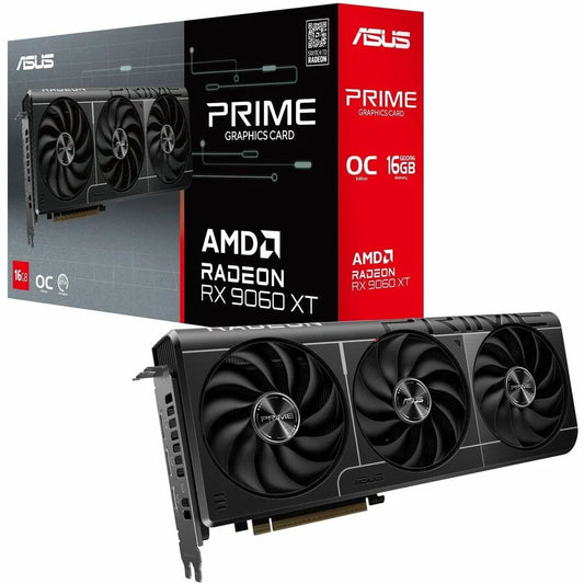 AMD Radeon 9060 XT Graphic Card, 16 GB GDDR6