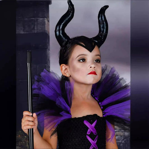 Halloween Sleeping Witch Costume Set Dress with Wand