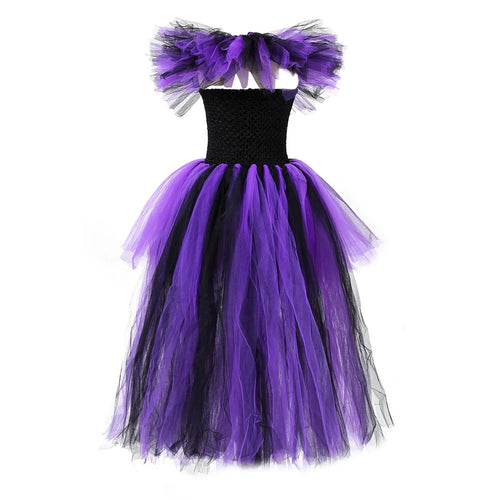 Halloween Sleeping Witch Costume Set Dress with Wand