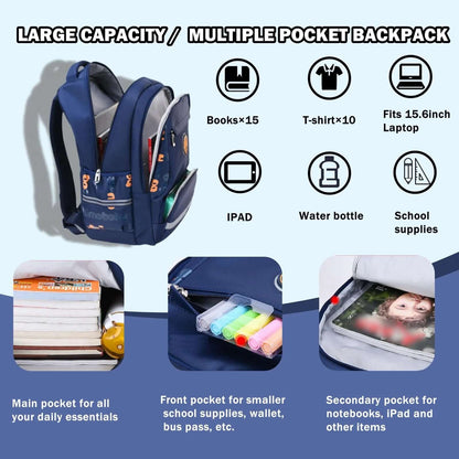 Lightweight School Backpack for Boys
