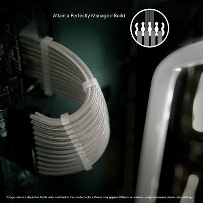 AVA 30Cm Custom Sleeved PSU Cable Extension Kit
