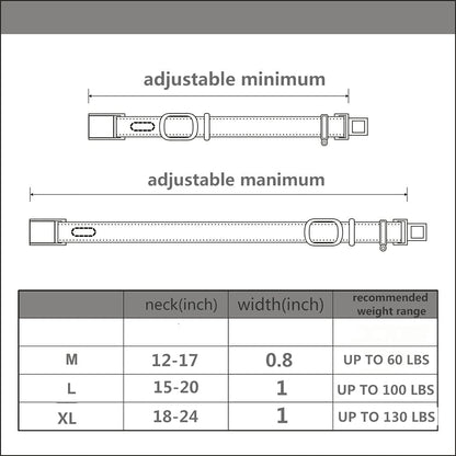 Ultimate Adjustable Heavy-Duty Nylon Dog Collar
