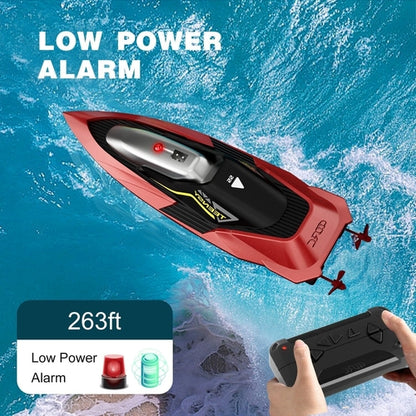 4DRC S5 Fast RC Boat For Pools And Lakes, 2.4 GHz 20- MPH Racing Boats