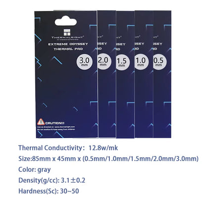 Thermal Pad ODYSSEY GPU CPU Heatsink Cooling Cooler Silicone Efficient Conductivity Original Authentic 85Mmx45Mm