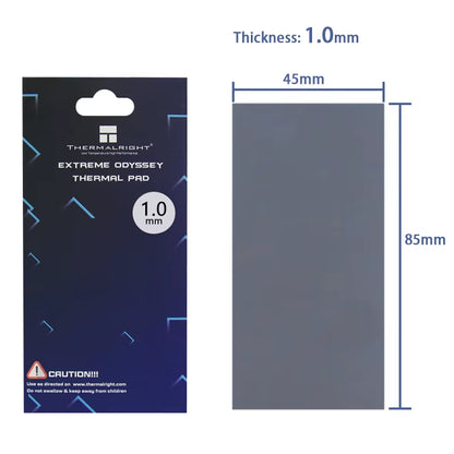 Thermal Pad ODYSSEY GPU CPU Heatsink Cooling Cooler Silicone Efficient Conductivity Original Authentic 85Mmx45Mm