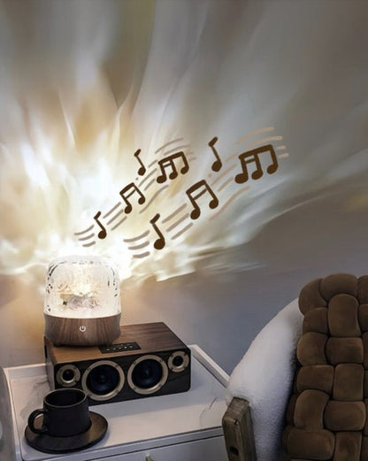 Light Theatre: Ambient Light With Stereo Speaker, Ripple Sunset Aurora